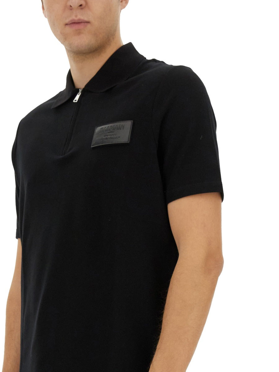 Balmain Men Polo With Logo - 4