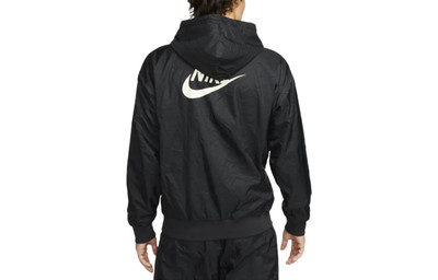 Nike Nike Sportswear long sleeves hoodie 'Black' DQ4256-045 outlook