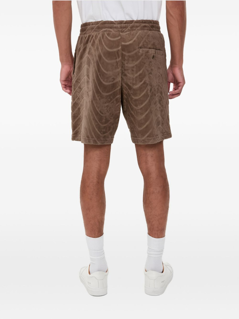 wave-pattern shorts 3