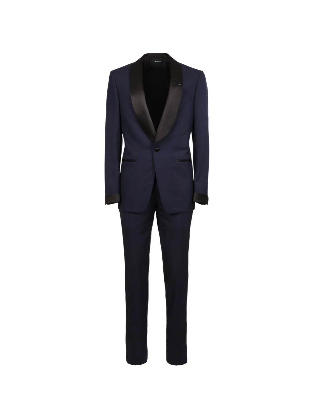 shawl-lapel suit - 1