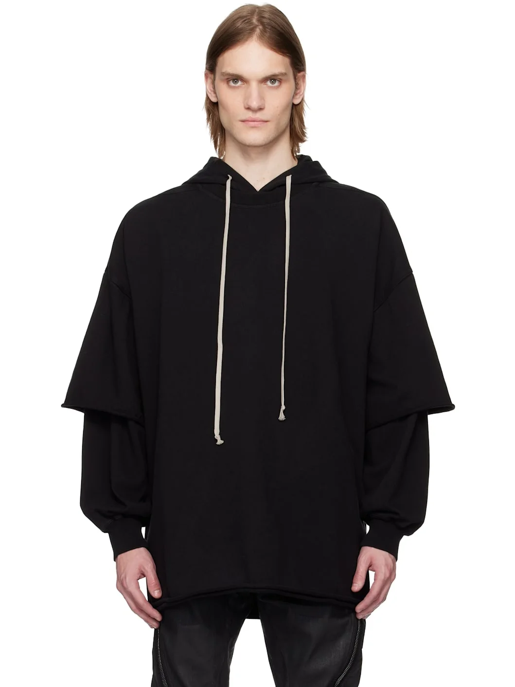 Black Hollywood Tommy Hustler Hoodie - 1