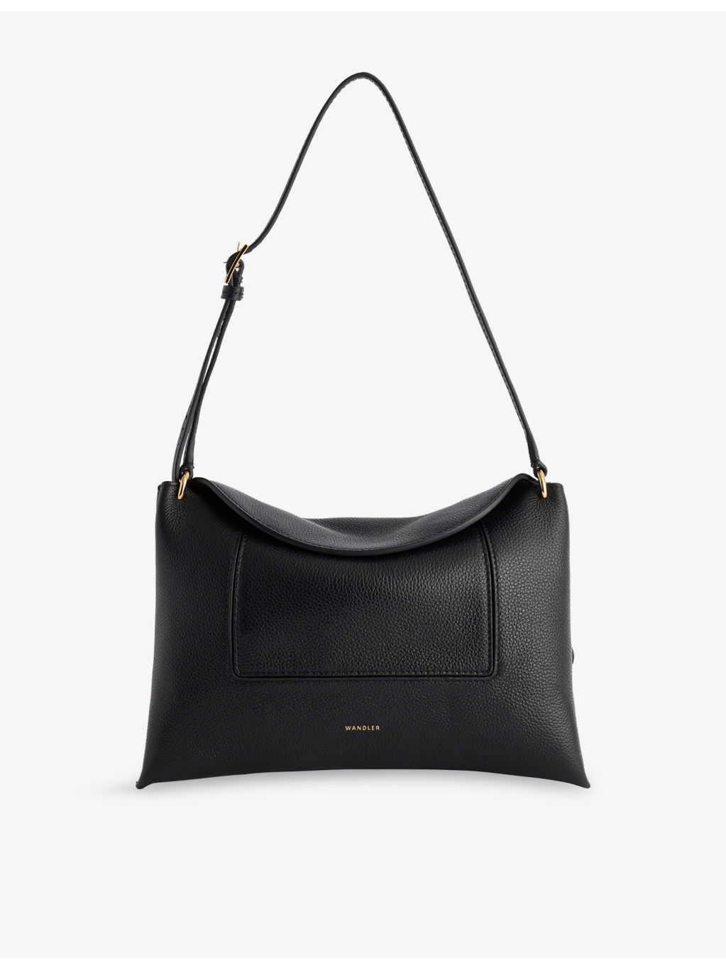 Penelope Slouch Leather Shoulder Bag - 1