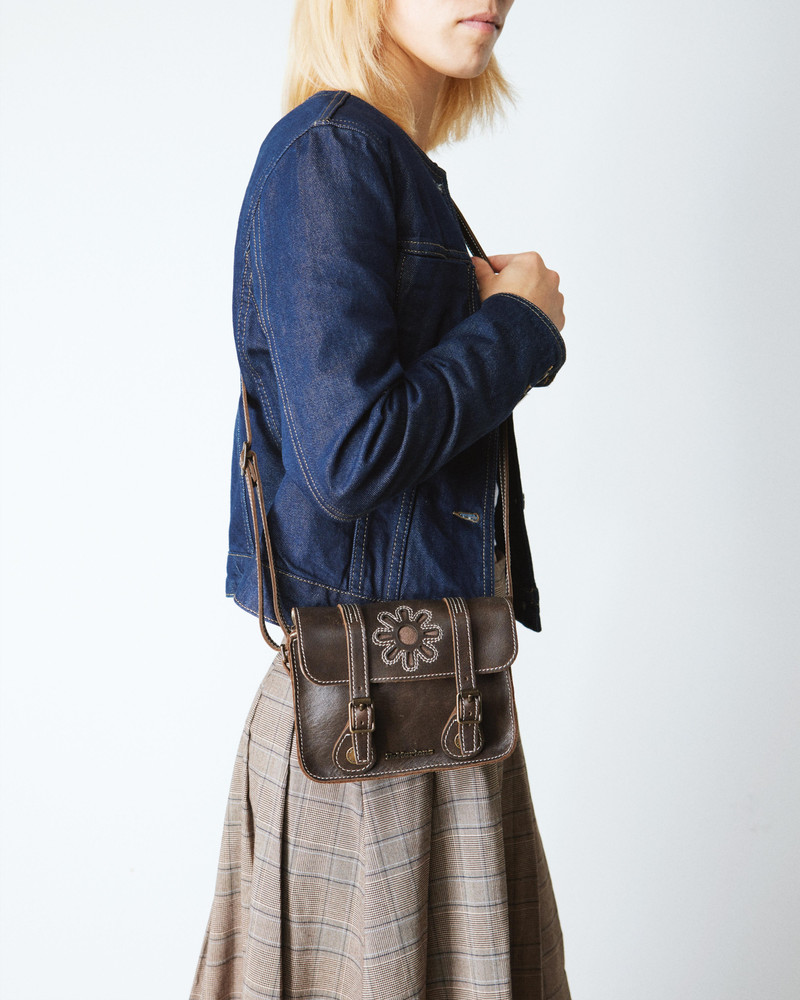 Dr. Martens 7" Satchel Floral Leather outlook