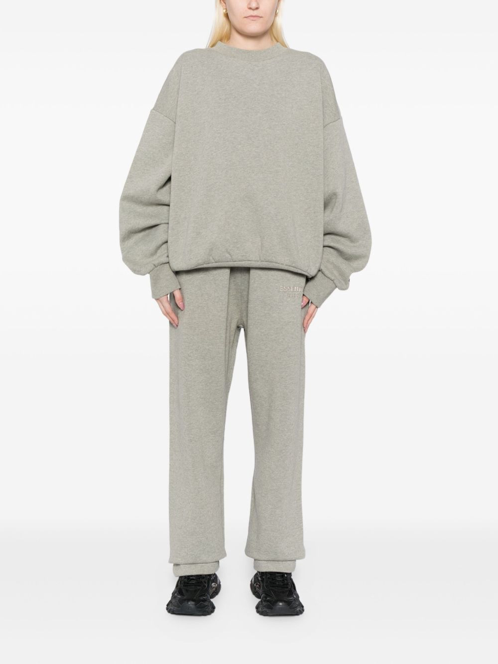 logo-embossed trousers - 2