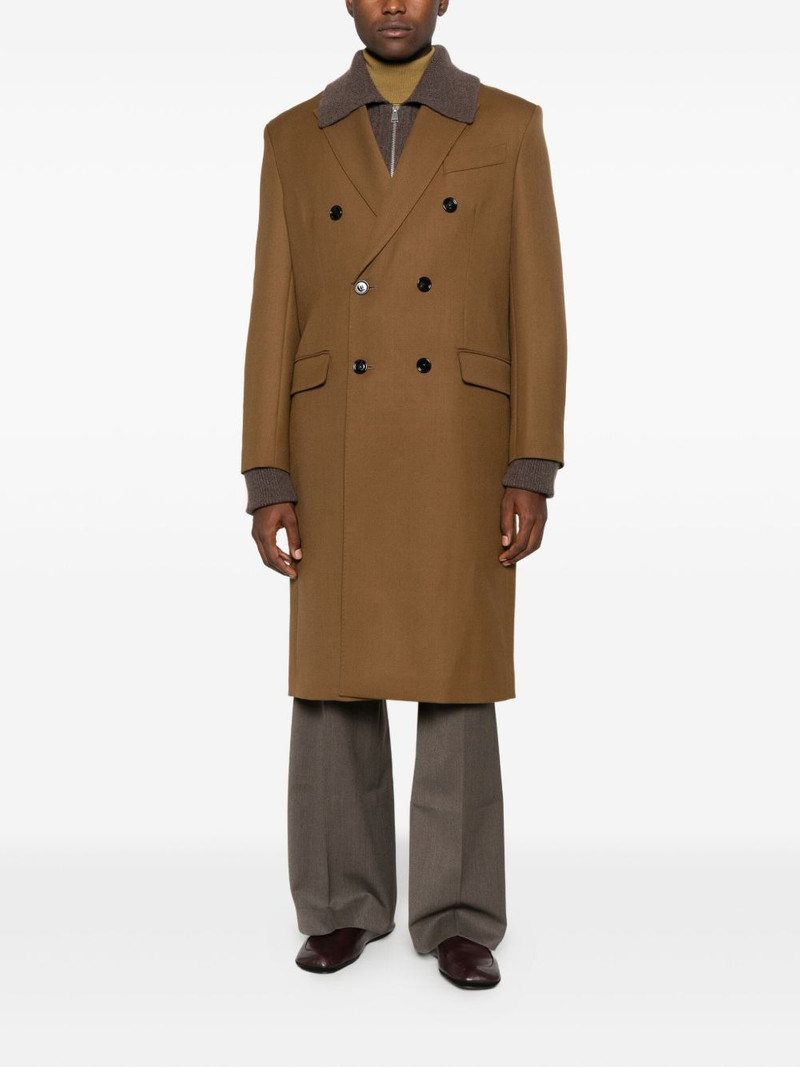 AMI Paris wool double-breasted coat outlook
