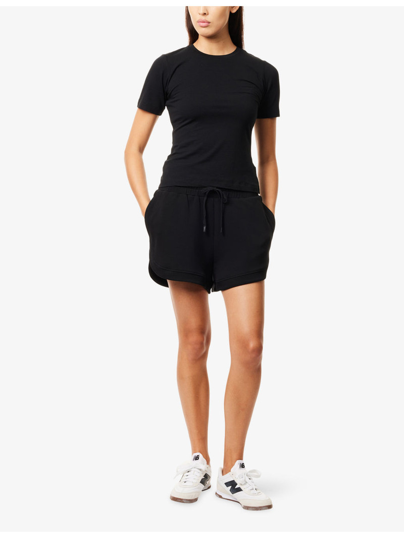 VARLEY Ollie High-Rise Stretch-Jersey Shorts outlook
