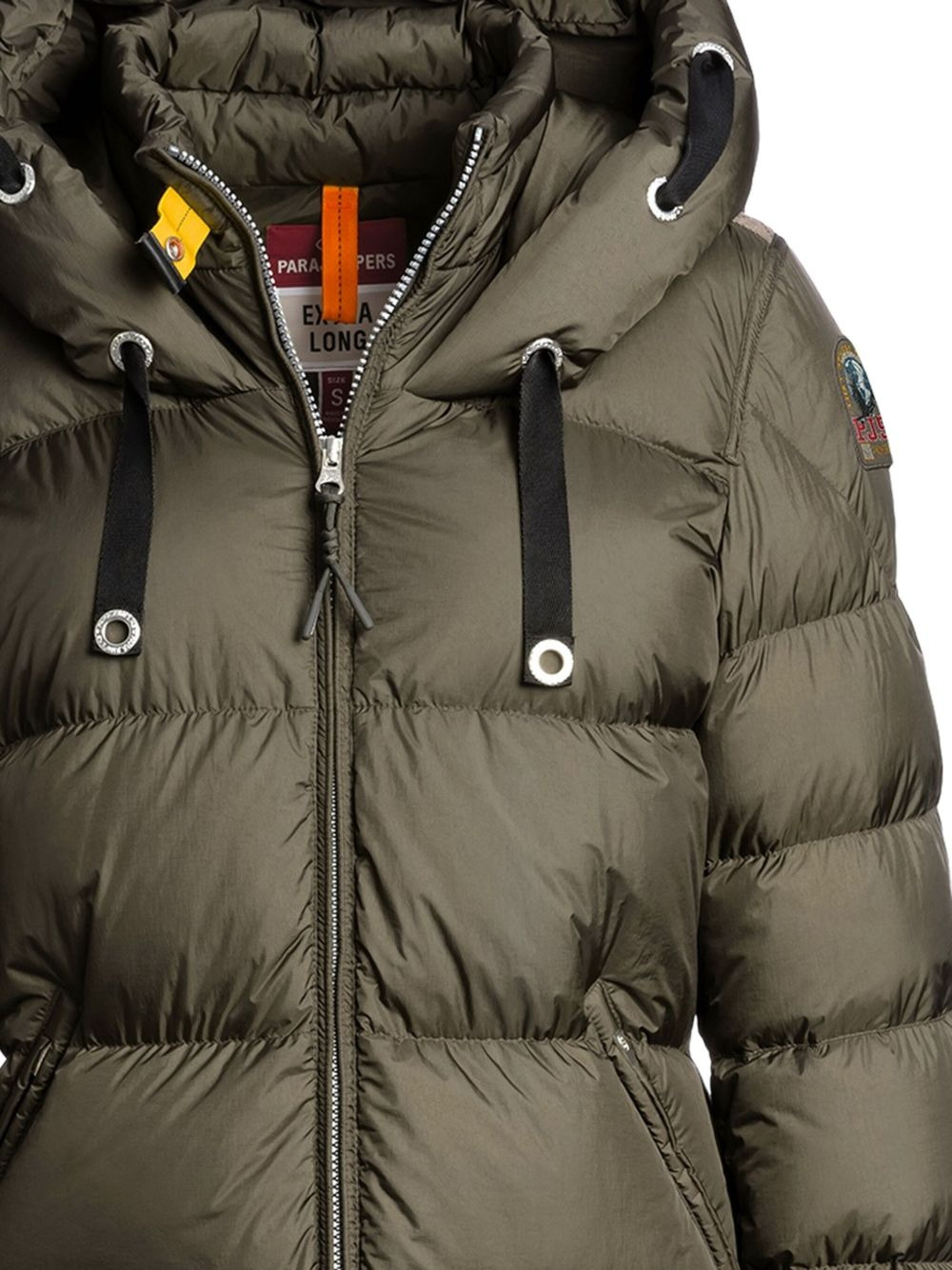 Panda hooded quilted coat - 3