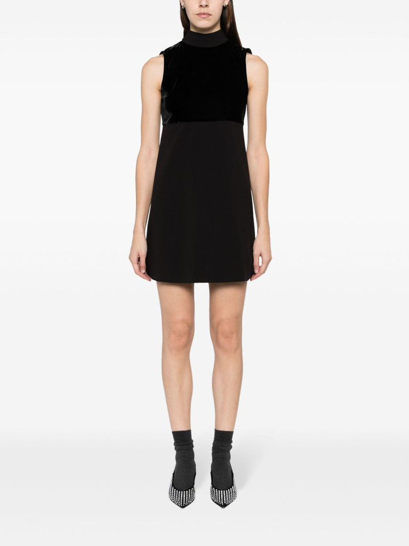 Quant bow-detail minidress 3