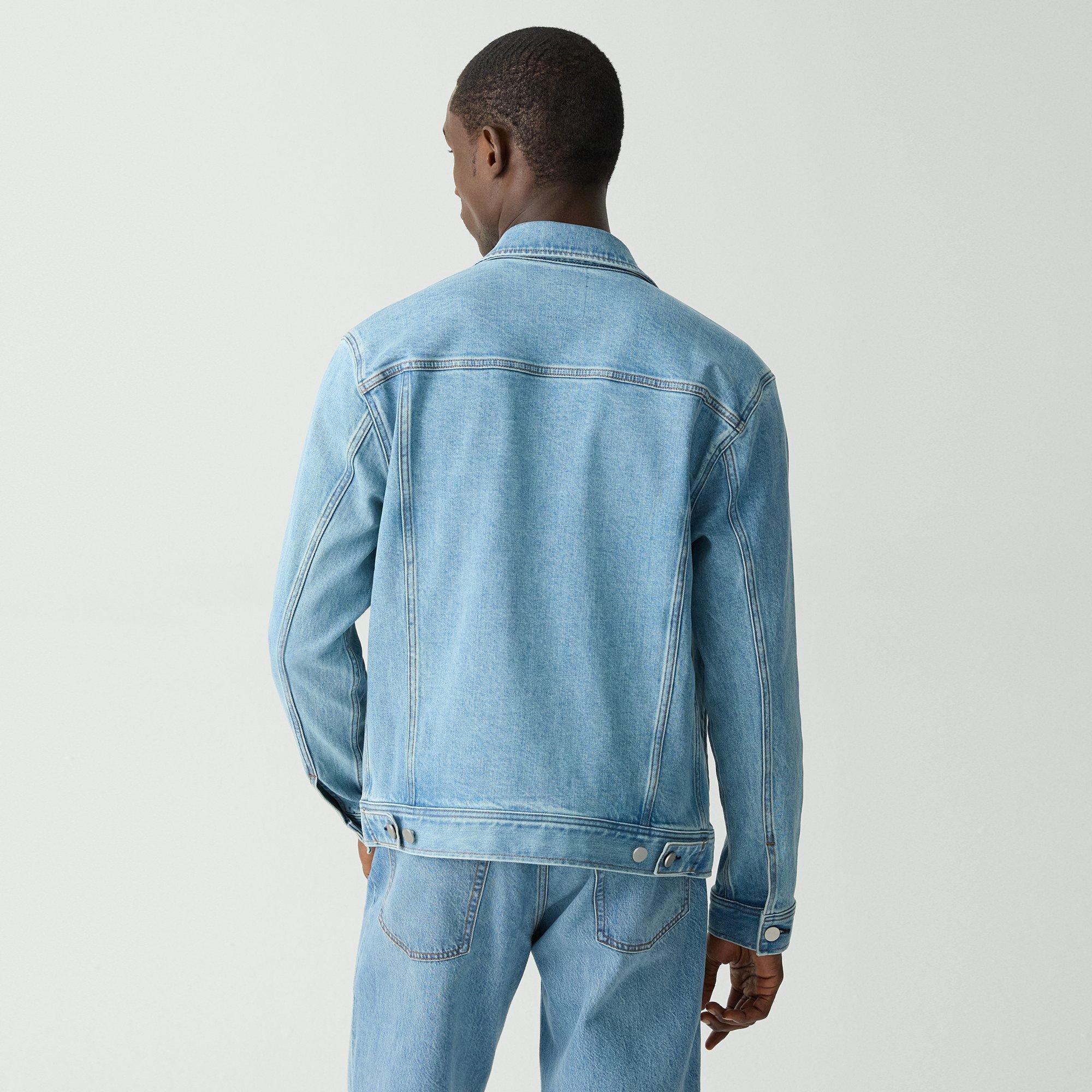 City Trucker Jacket in Stretch Denim - 3