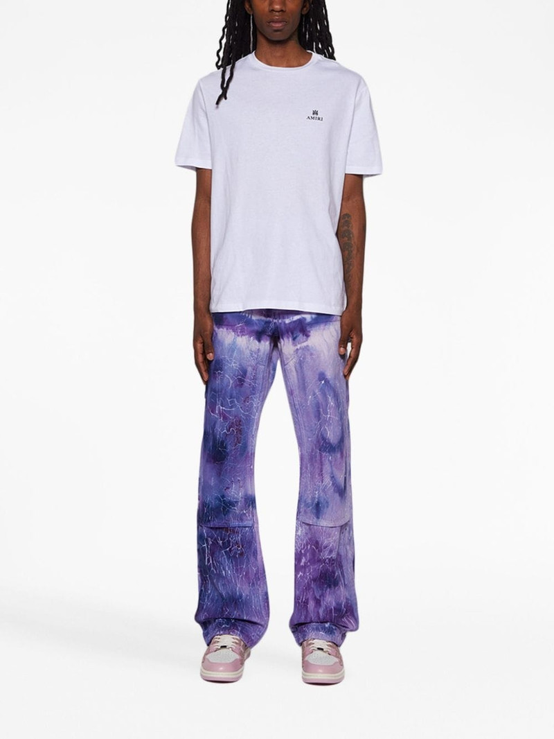 AMIRI Cracked tie-dye carpenter jeans outlook