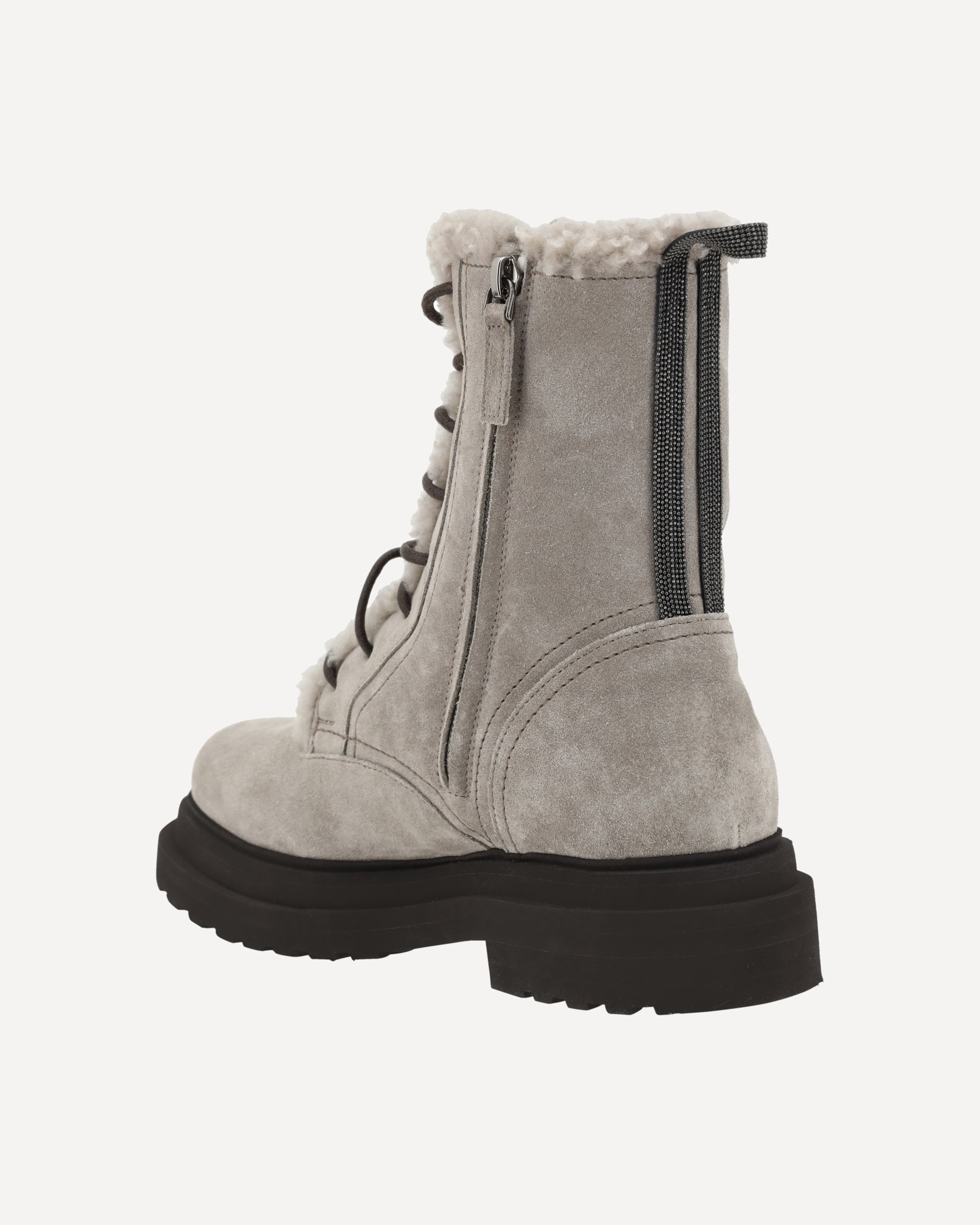 Laced Ankle Boots - 3