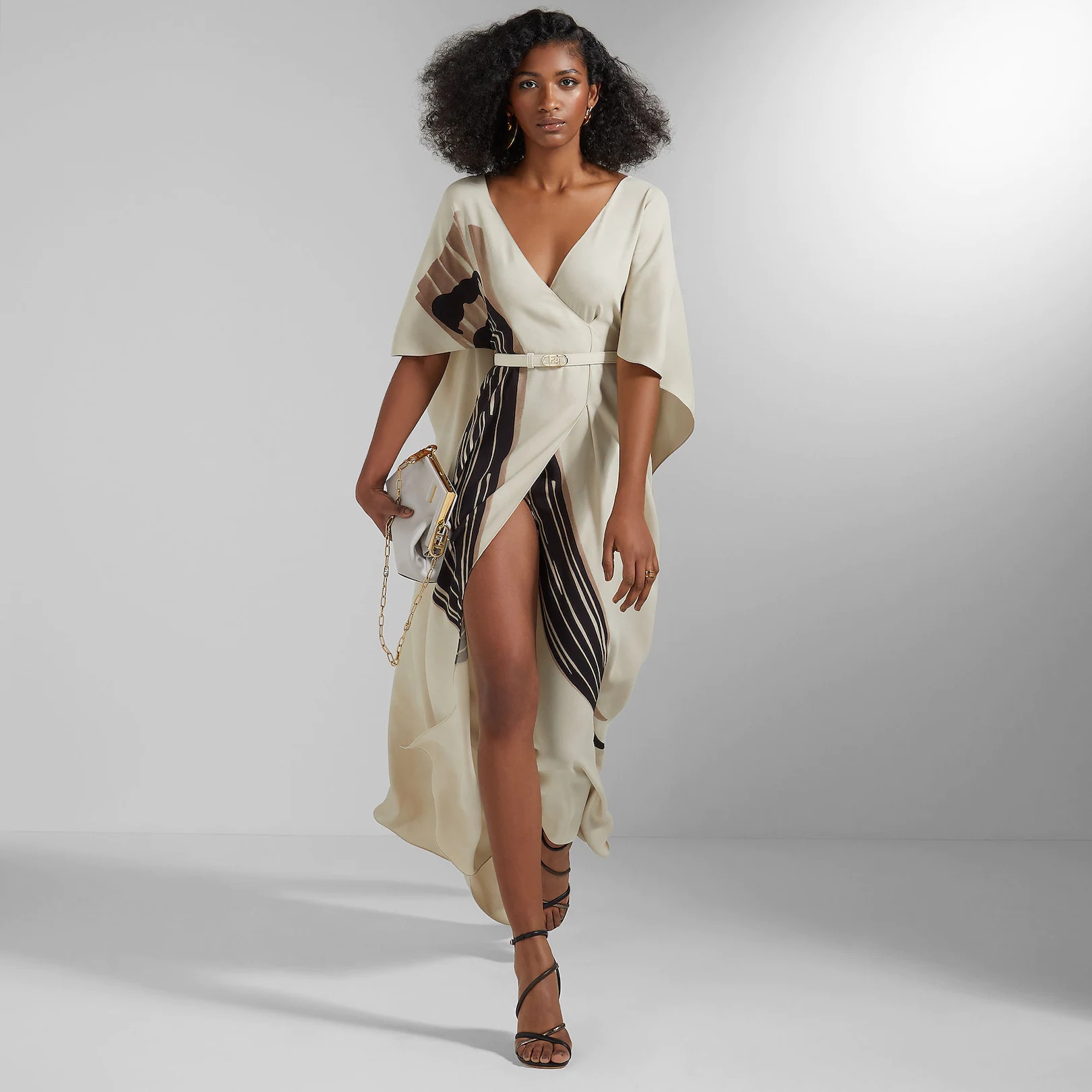 Beige cady dress - 4