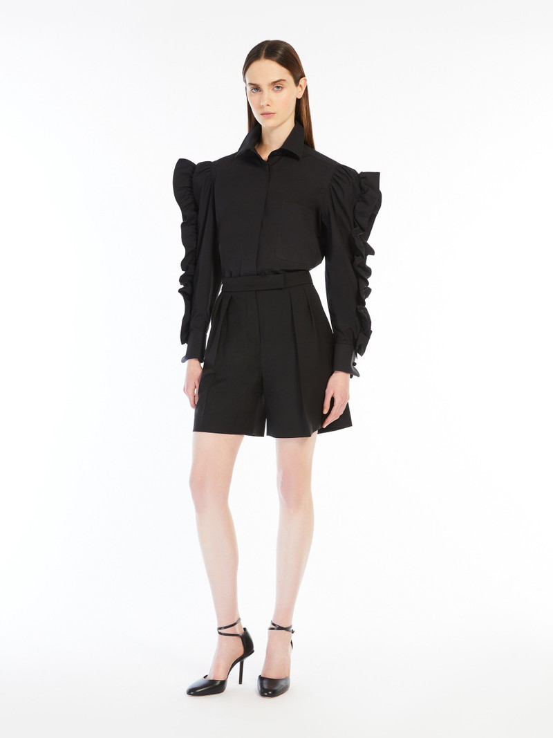 Max Mara JESSICA Wool shorts outlook