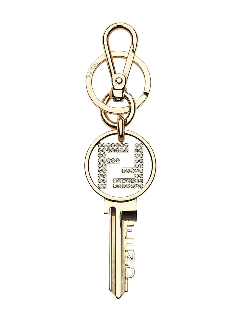 crystal FF motif keyring - 1