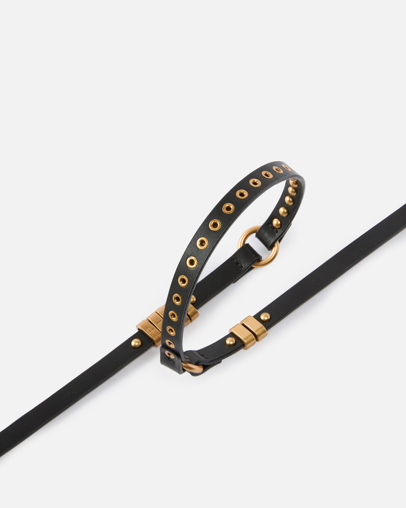 1.2 CM LEATHER STUDDED BELT 4