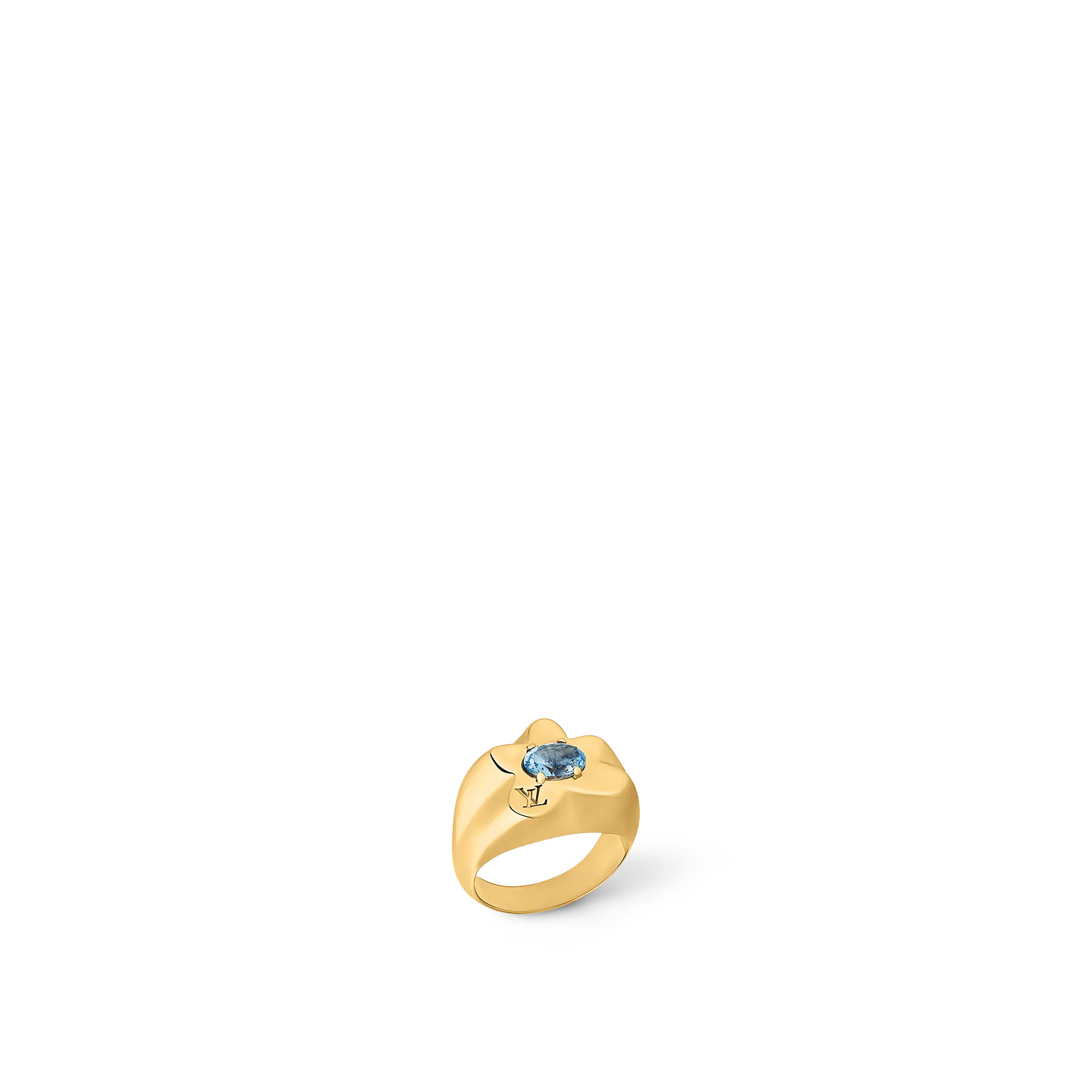 LV Flower Waves Ring - 2