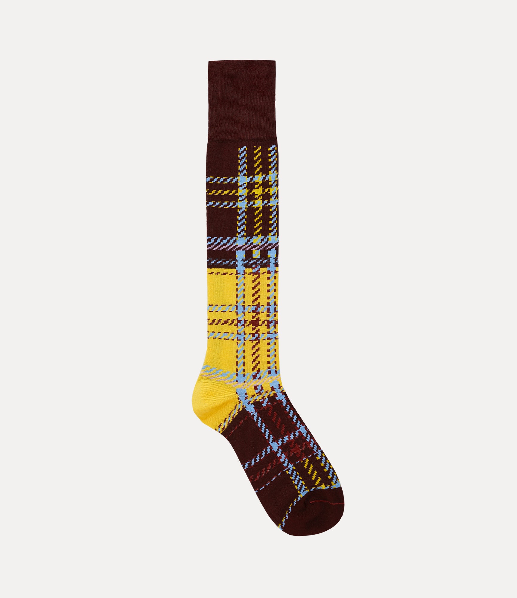 MACANDY TARTAN KNEE HIGH SOCKS - 1