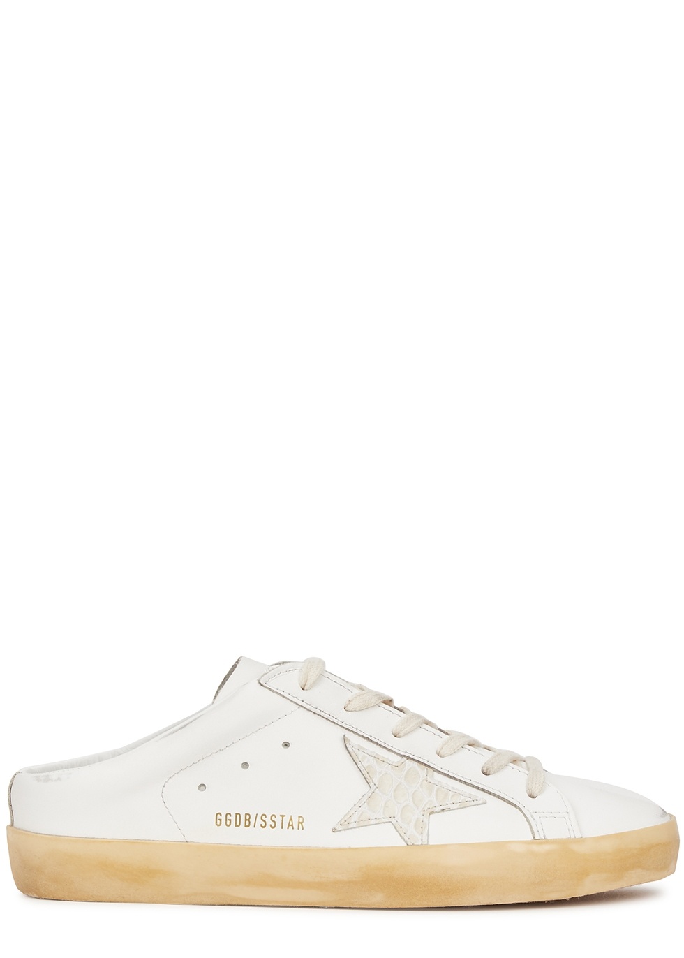 Superstar Sabot slip-on leather sneakers - 1