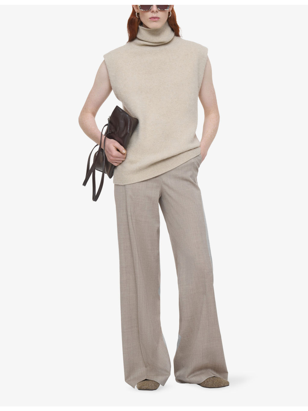 Brushed Cashmere Vest - 2