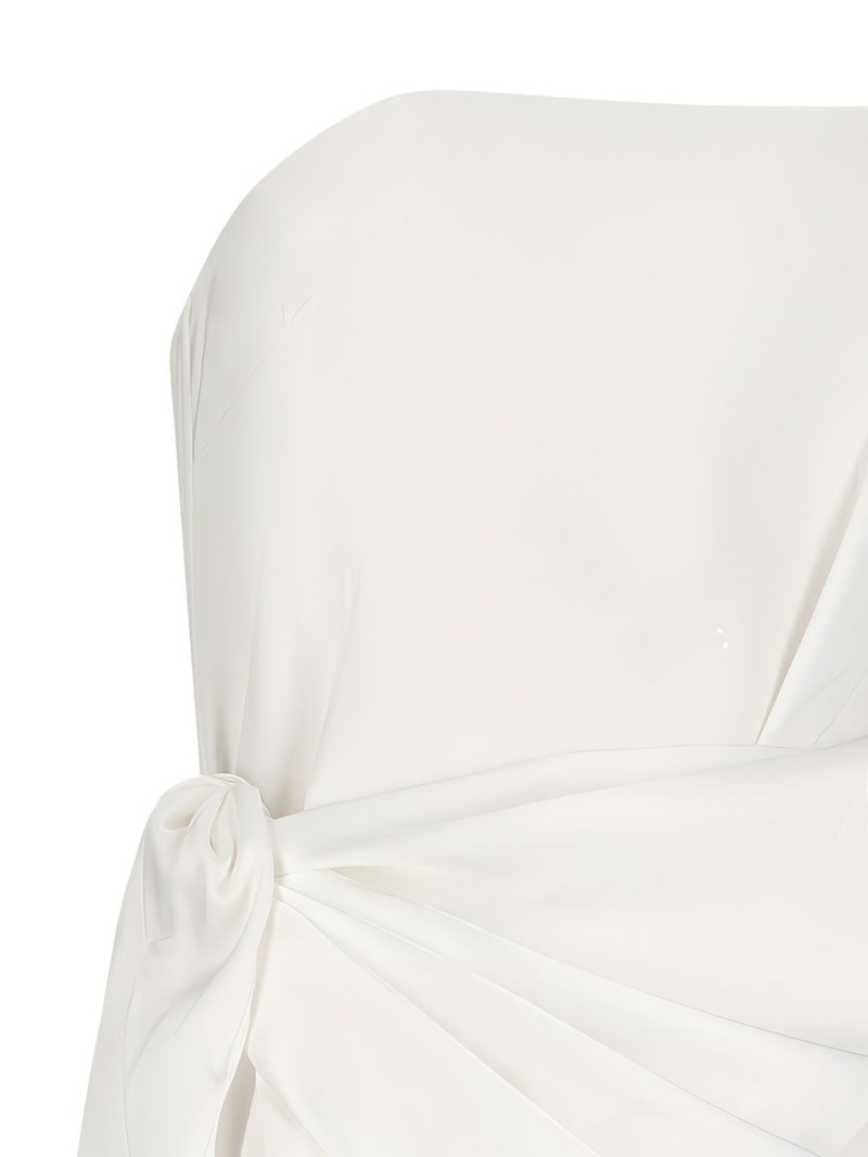 tie strapless mini dress 3