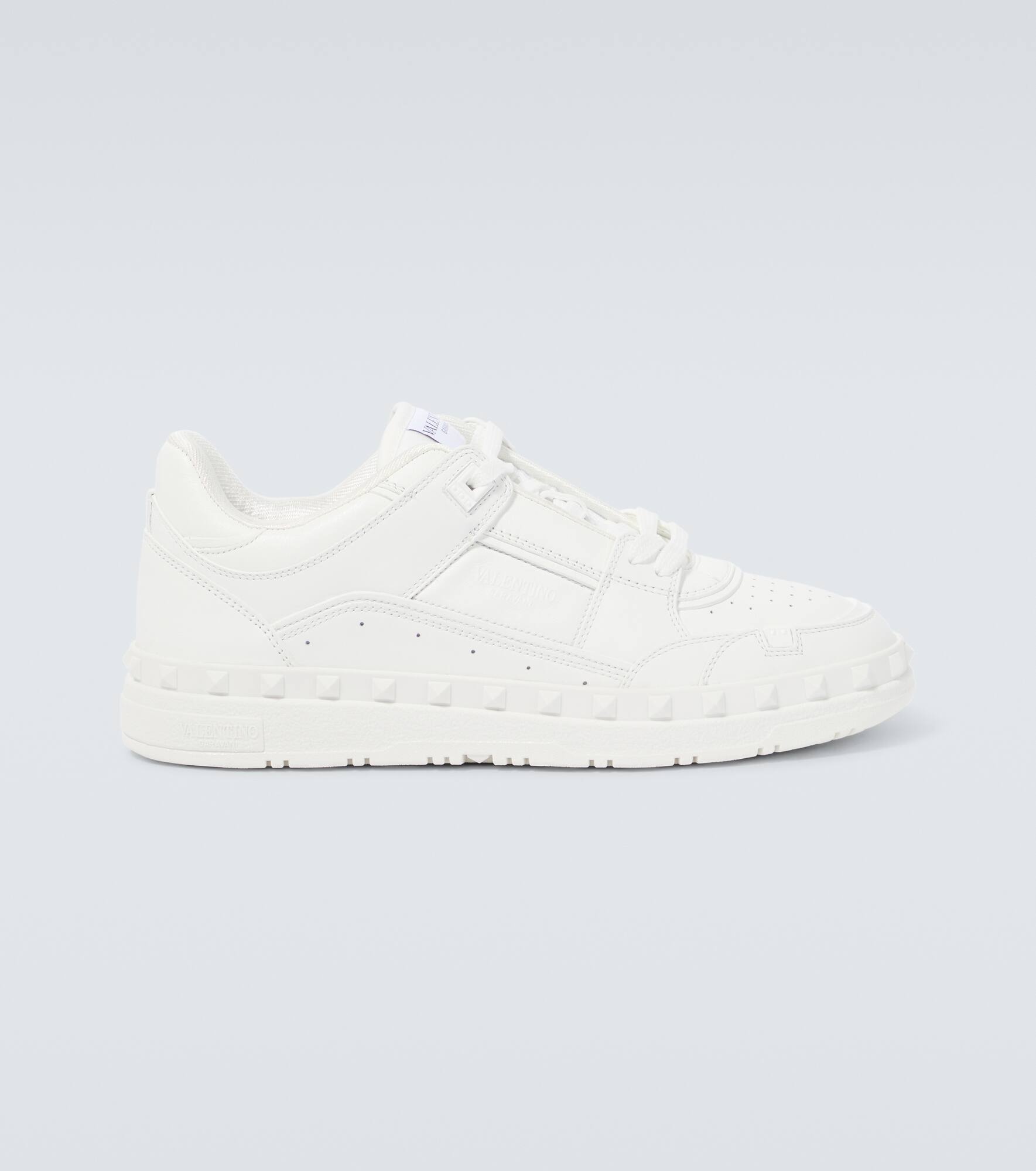 Freedots leather low-top sneakers - 1
