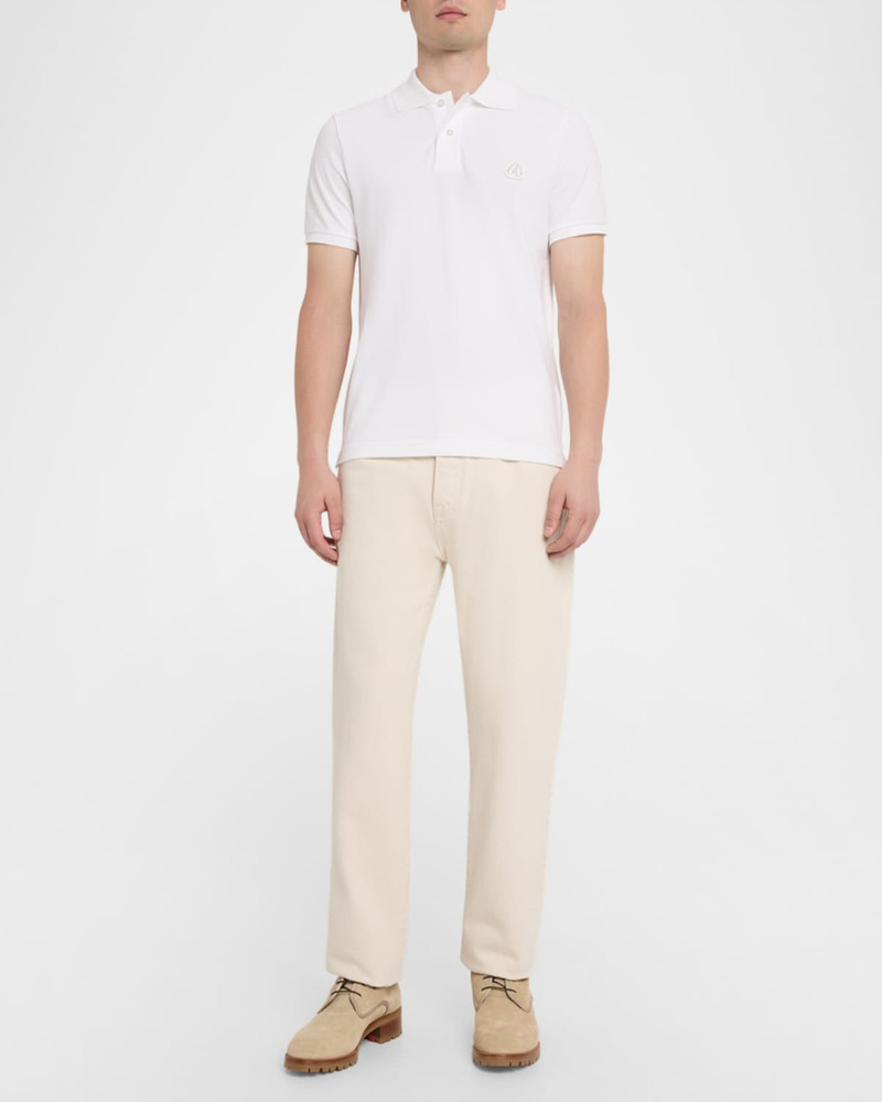 MOOSE KNUCKLES Men & apos;s Everett Cotton Pique Polo Shirt outlook