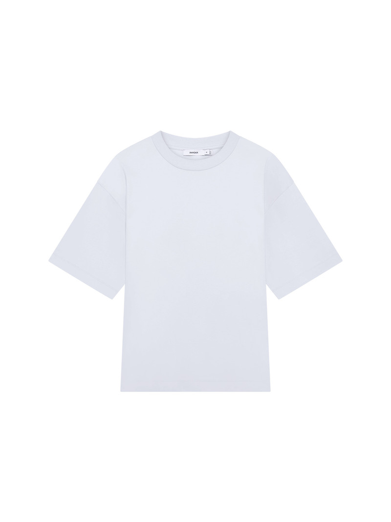 Mens Interlock Oversized T-Shirt - Ice Grey 1