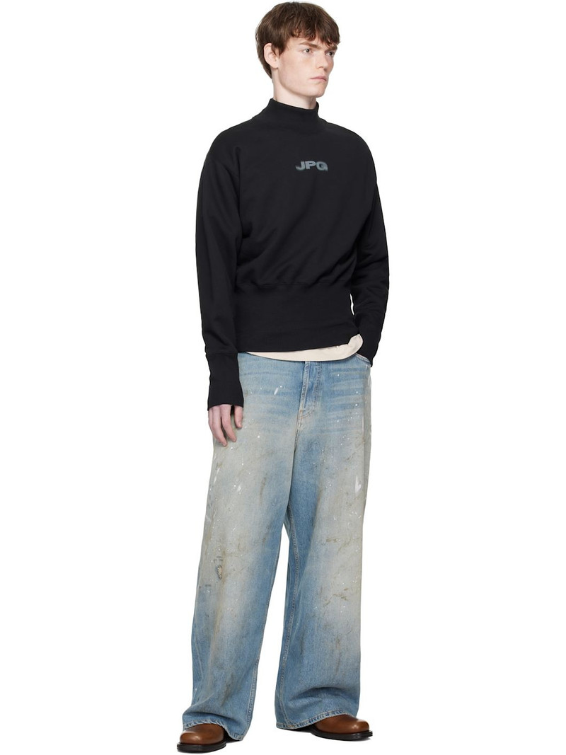 Jean Paul Gaultier Black Cropped Sweatshirt outlook