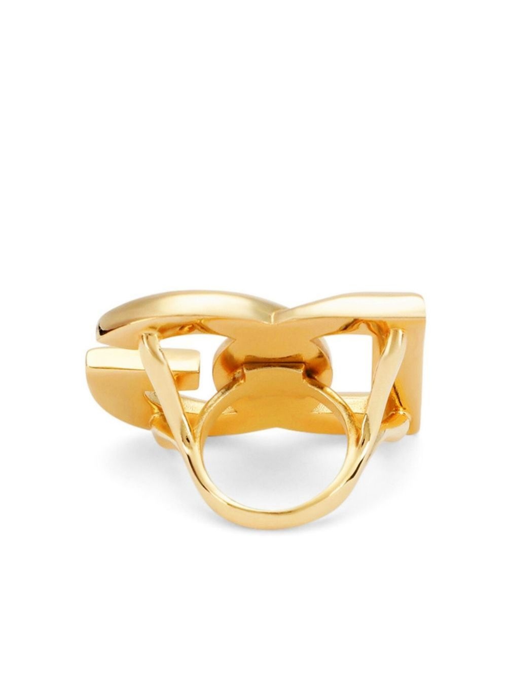 DG logo-plaque ring - 3