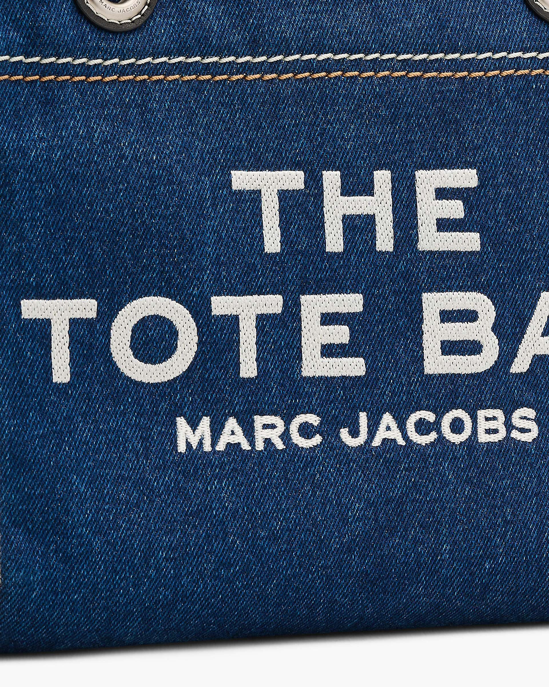 THE DENIM CHAIN SMALL TOTE BAG - 5