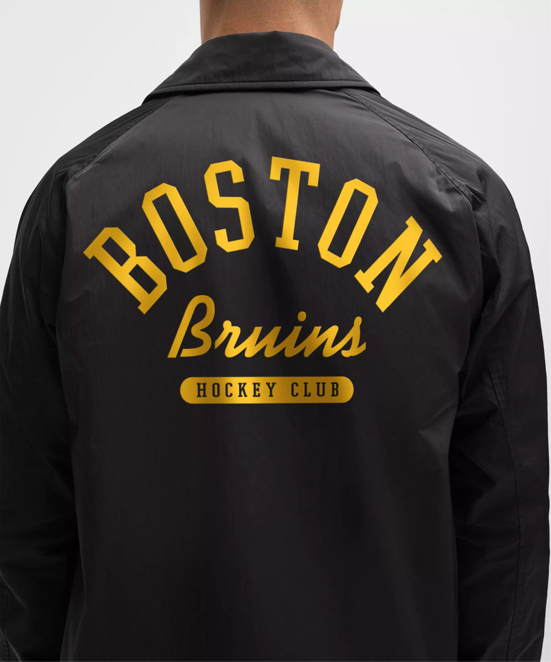Men's Coaches Jacket *Boston Bruins 6