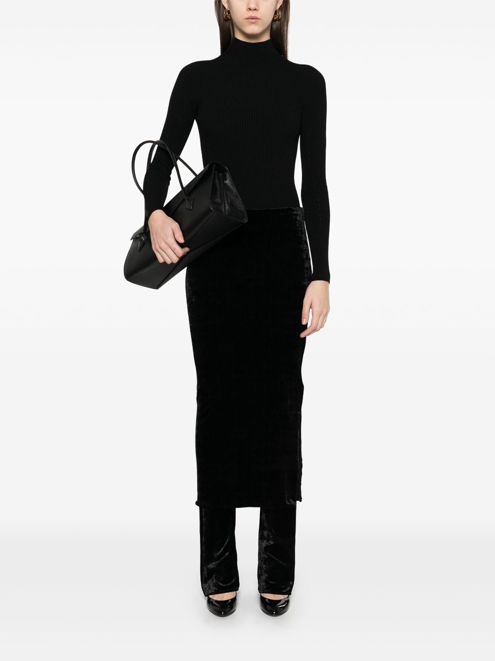 high-neck bodysuit - 2