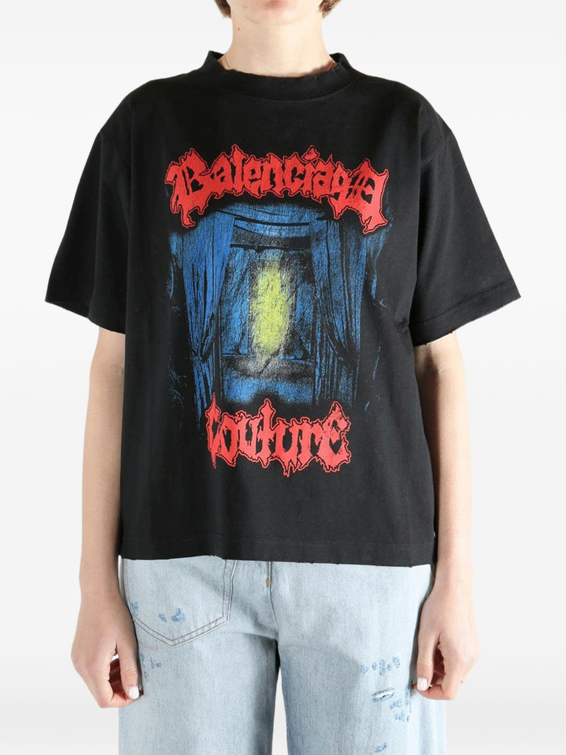 BALENCIAGA graphic T-shirt outlook