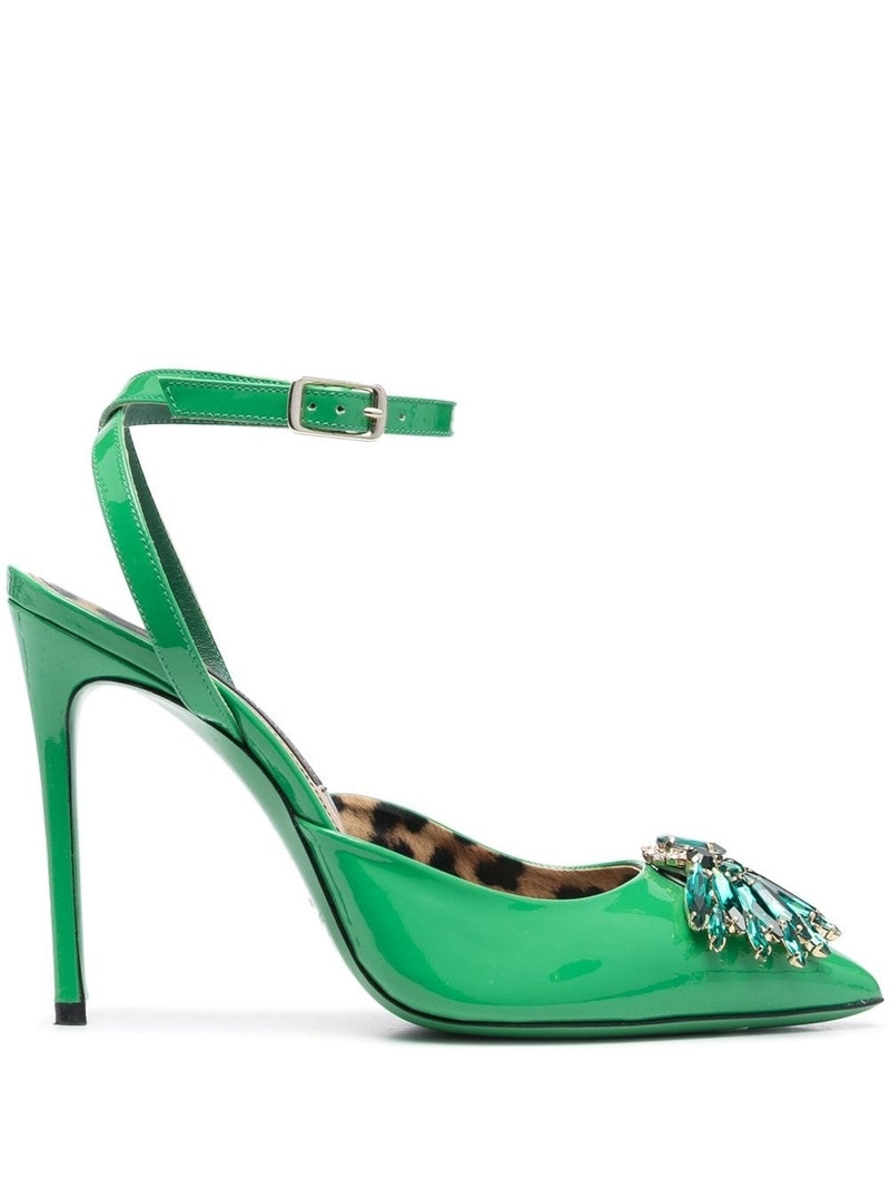 vernice 110mm crystal-embellished pumps 1