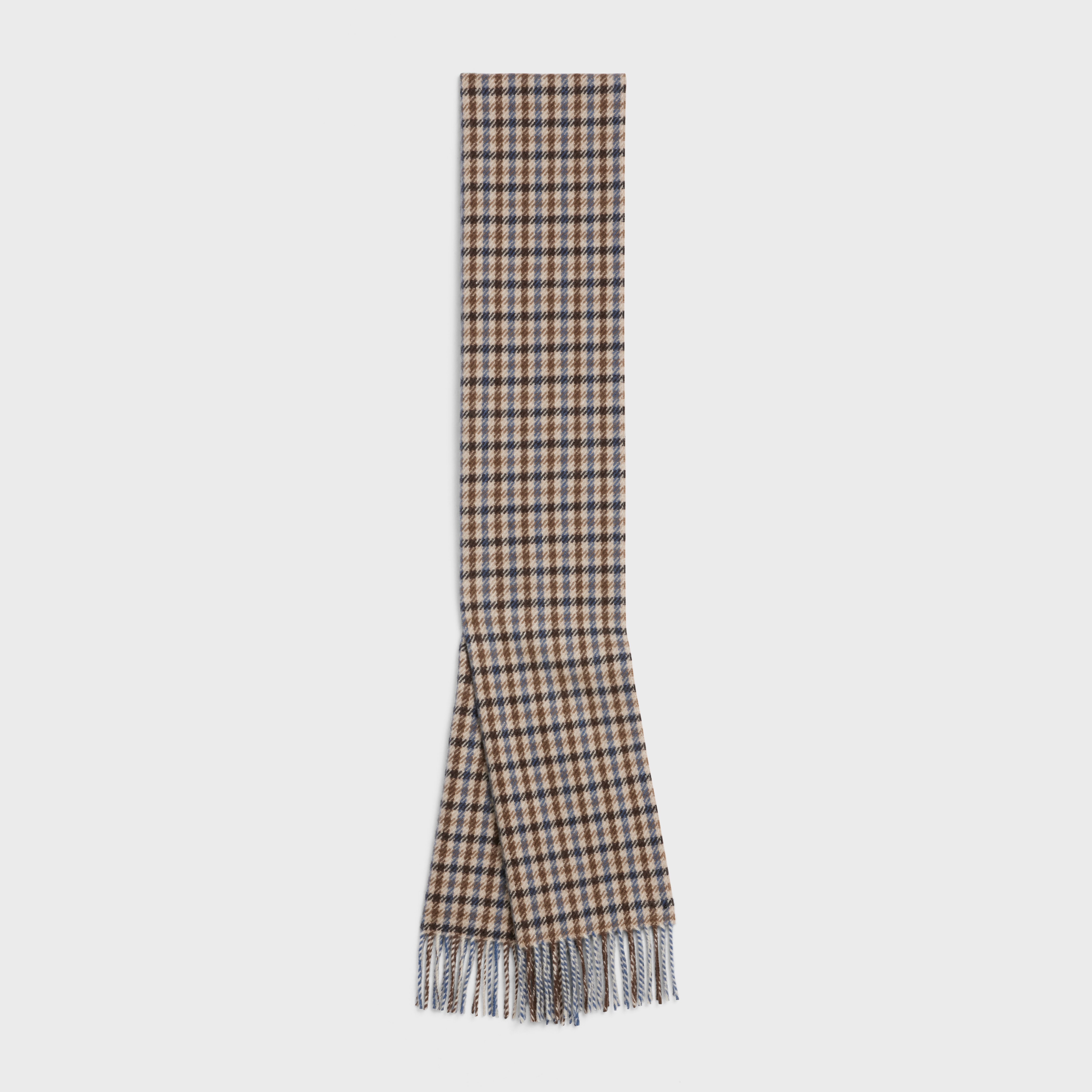 SCARF IN HOUNDSTOOTH CASHMERE - 3