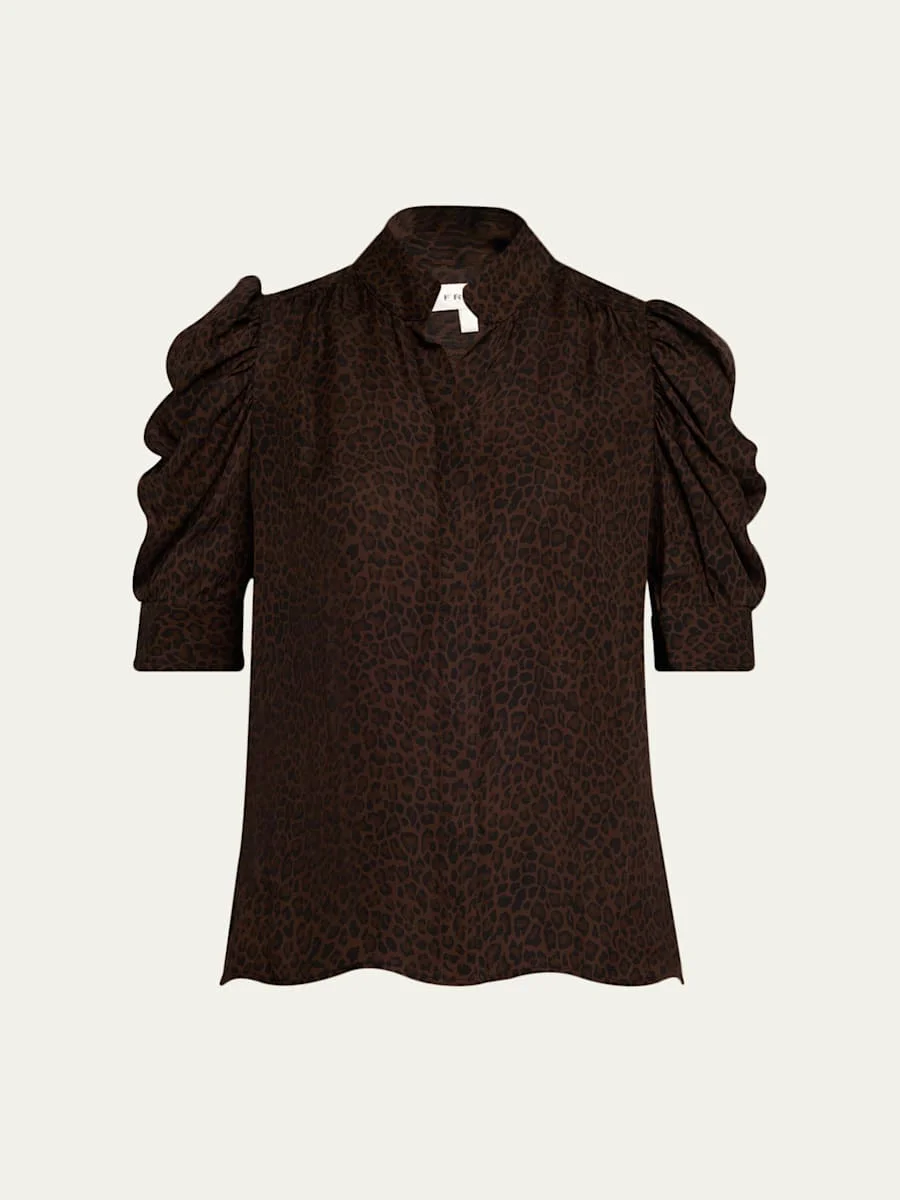 The Leopard Gillian Top - 1