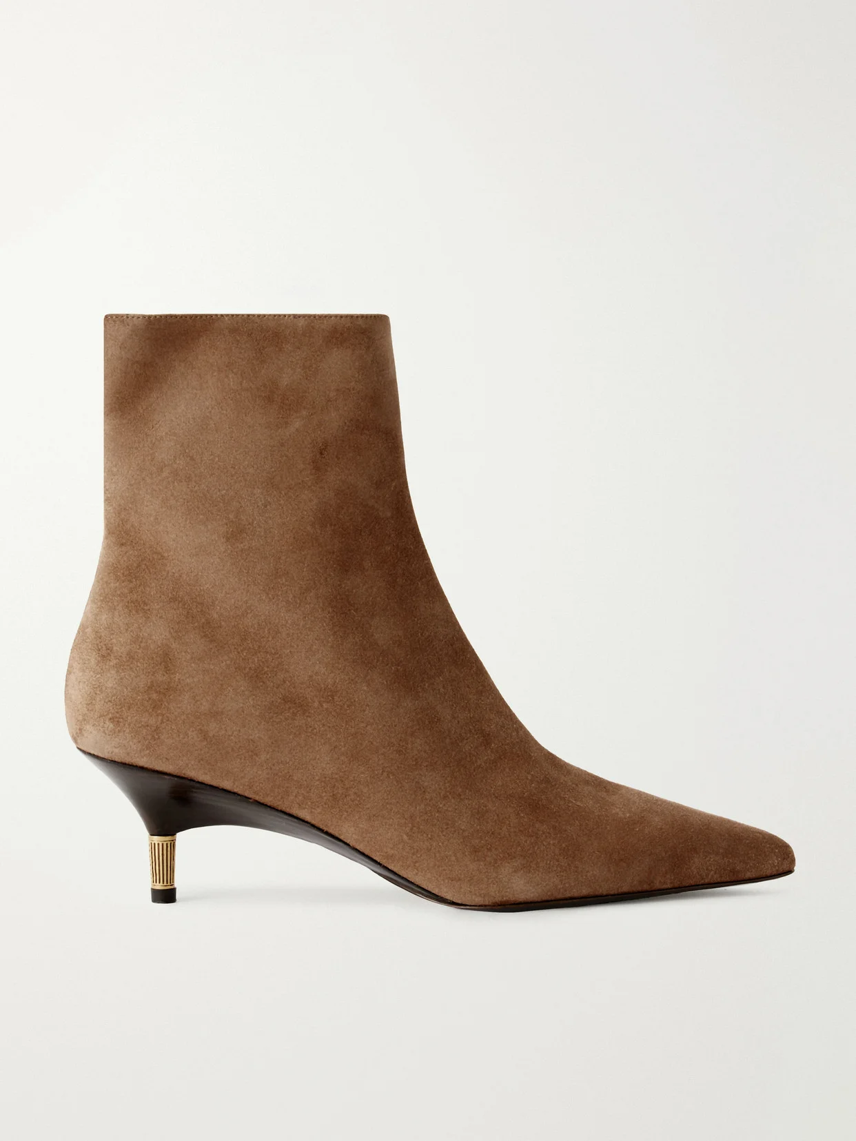 Bella Suede Ankle Boots - 1