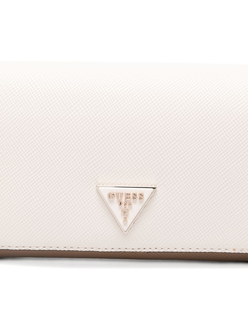 Noelle logo-plaque clutch bag 3