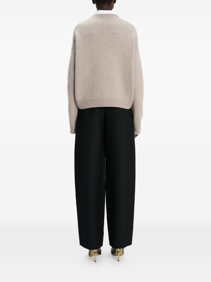 round-neck cashmere sweater 4