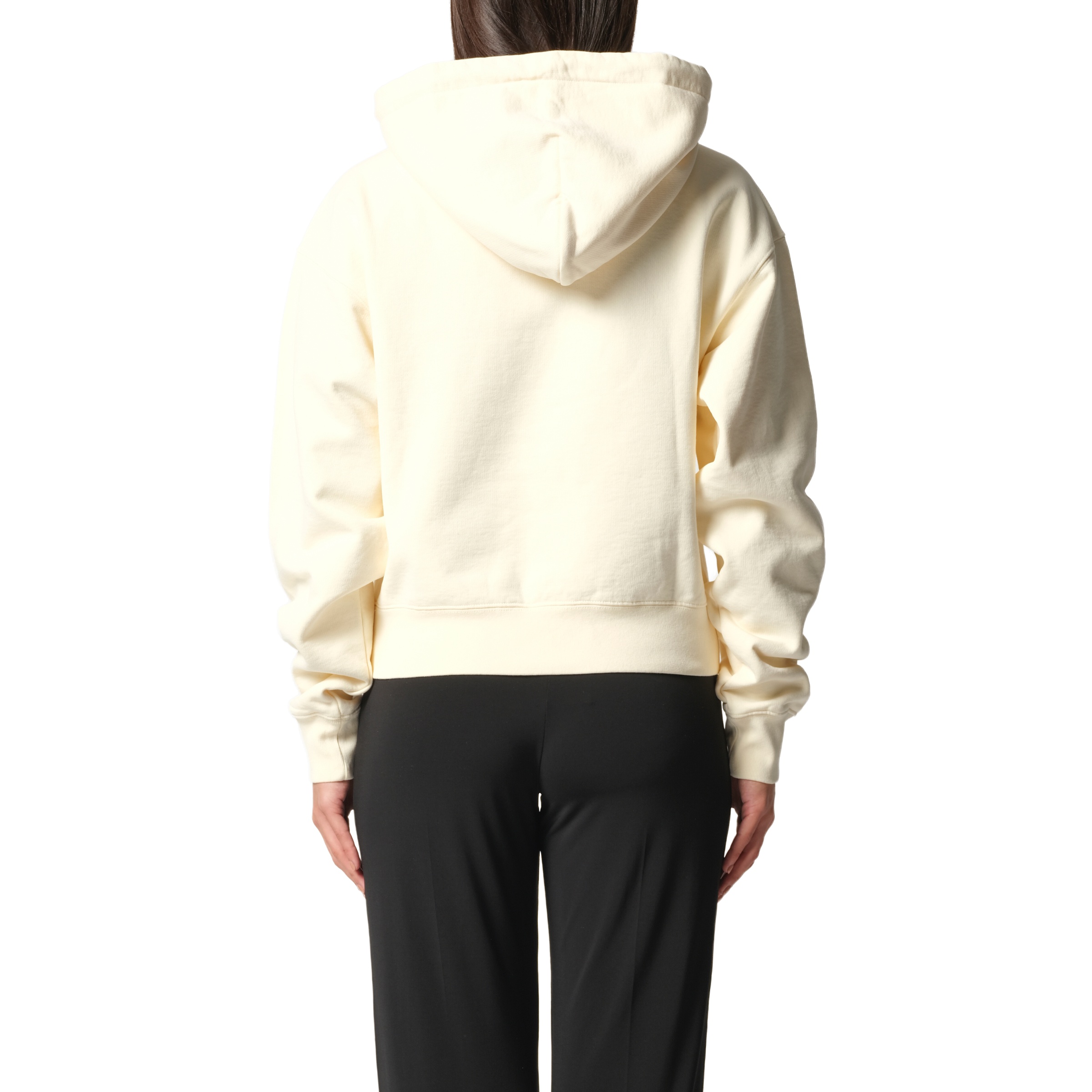 Le Hoodie Gros Grain in Light Beige - 6