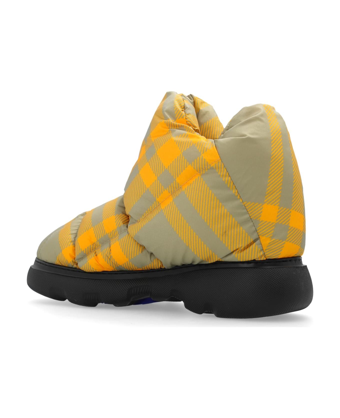 Quilted Slip-on Boots - 3