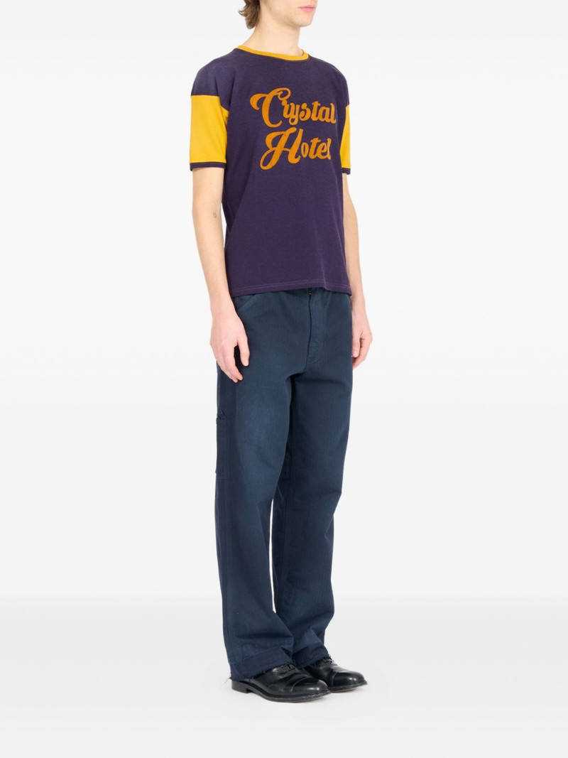 slogan-print T-shirt 3