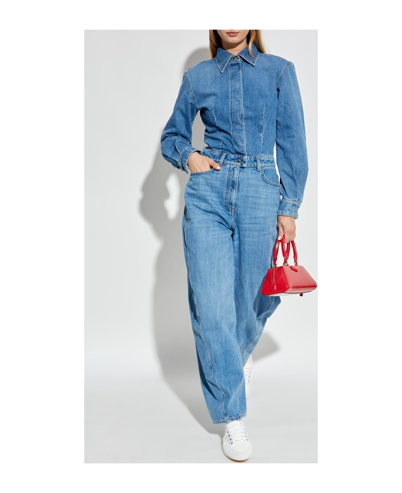 Givenchy Denim Jumpsuit - 2