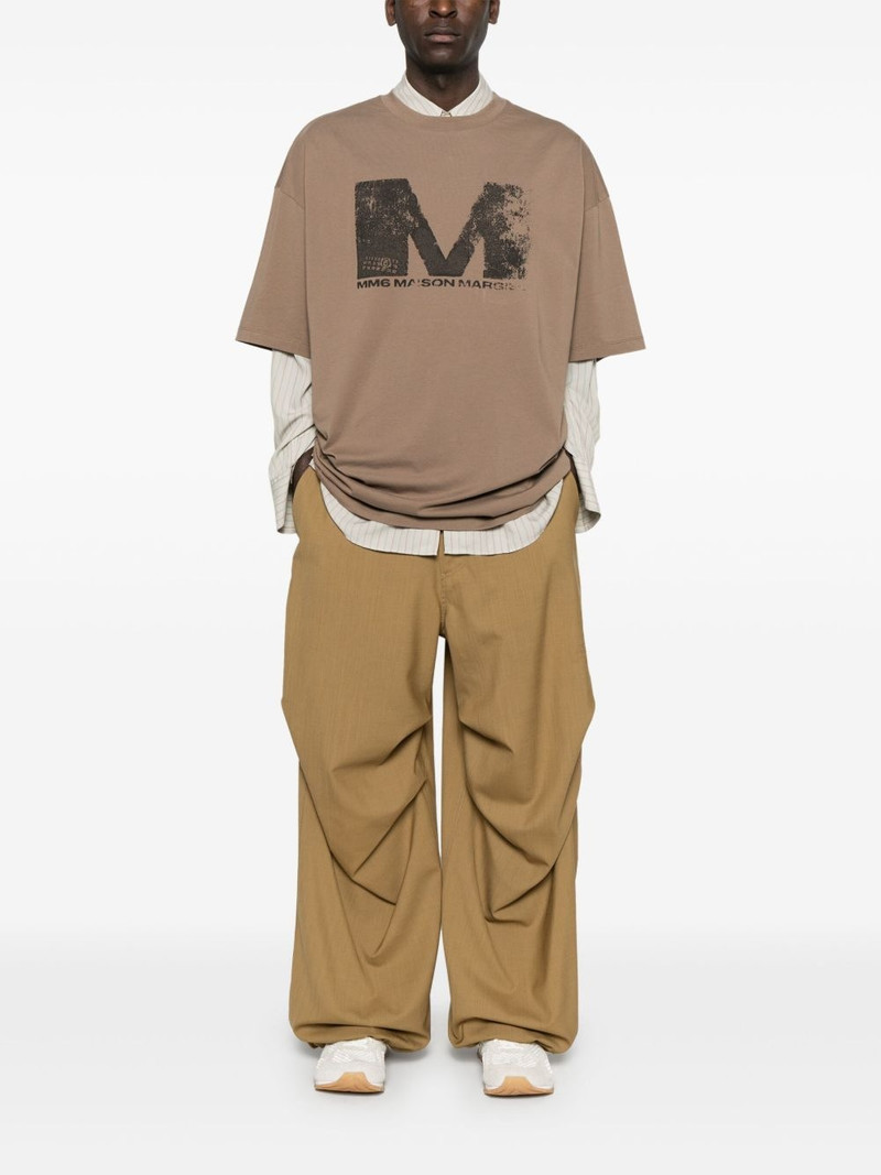 MM6 Maison Margiela logo-print T-shirt outlook
