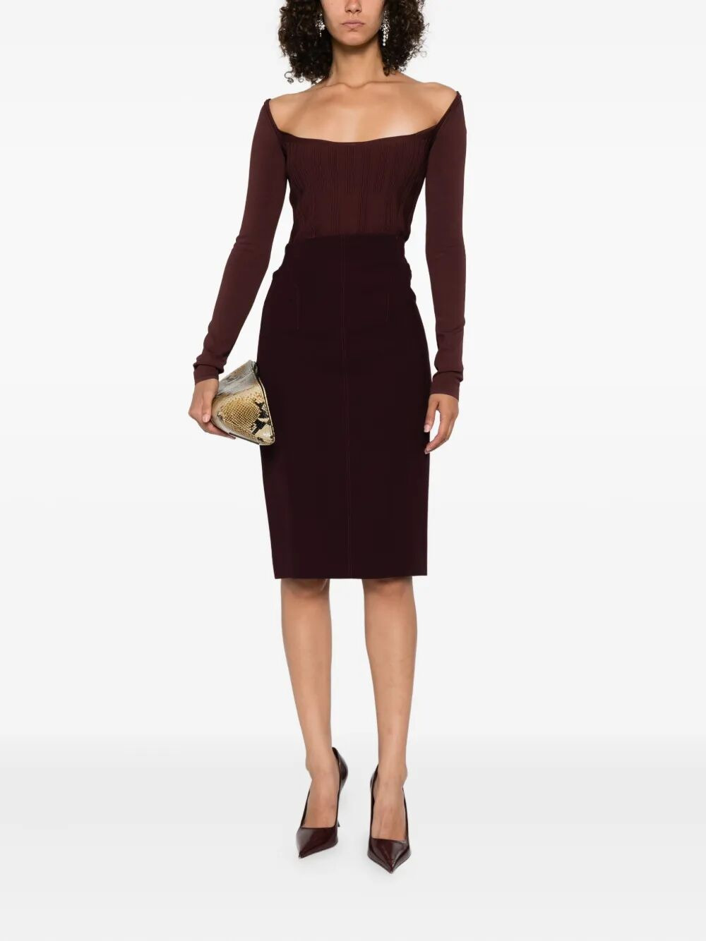 Mugler Women Midi Skirt - 2