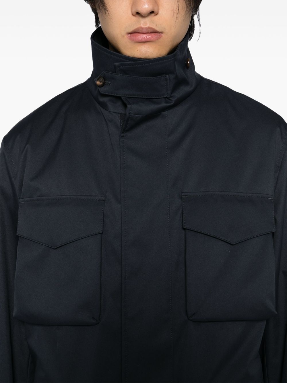 POLYESTER SHIRT JACKET - 2