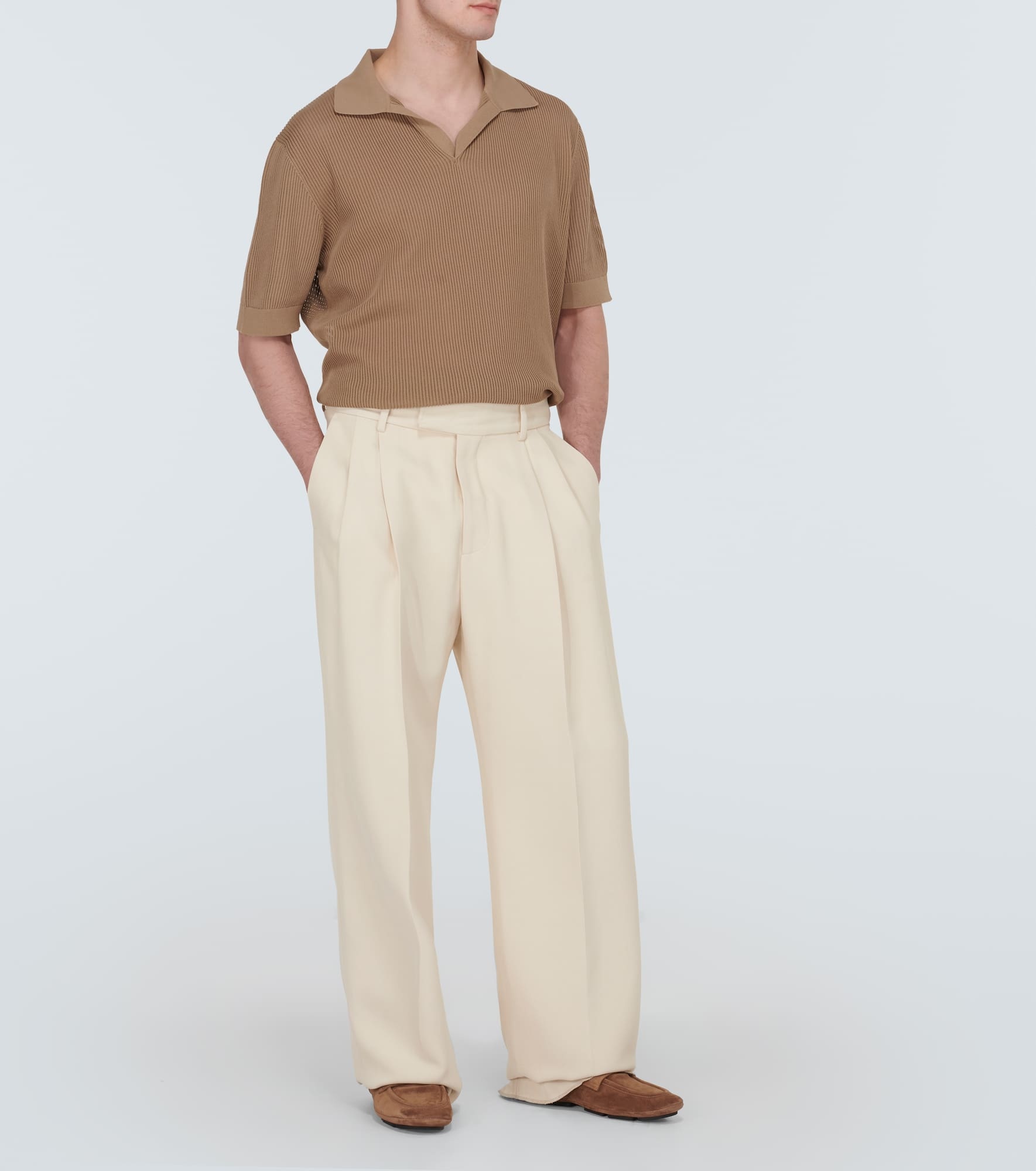 Suede penny loafers - 2