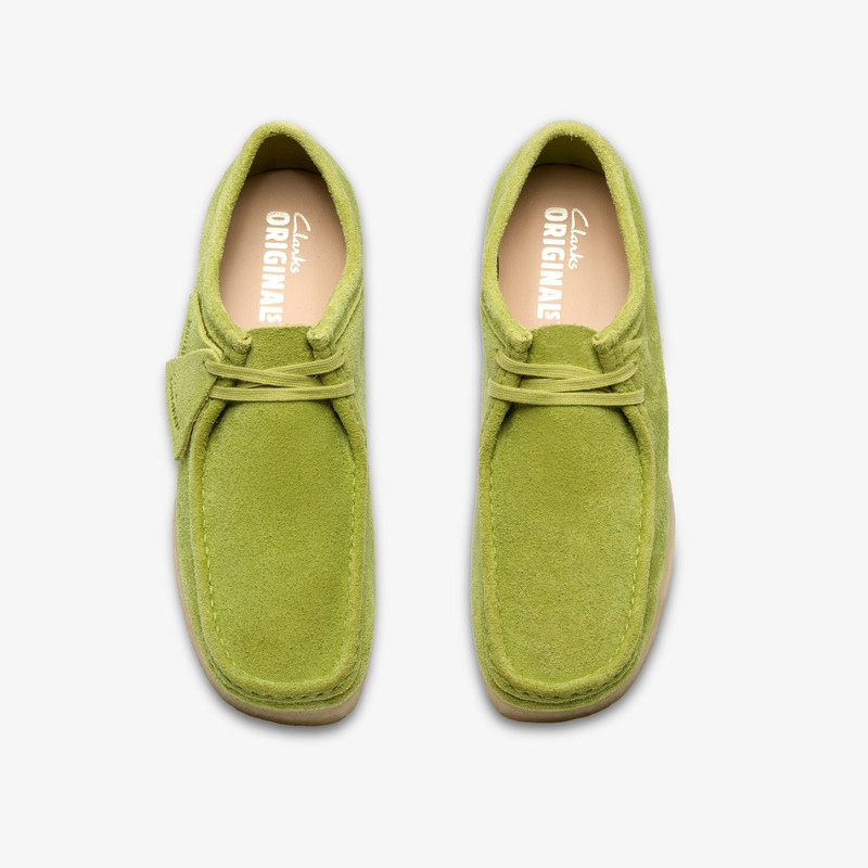 Wallabee Lime Suede 6