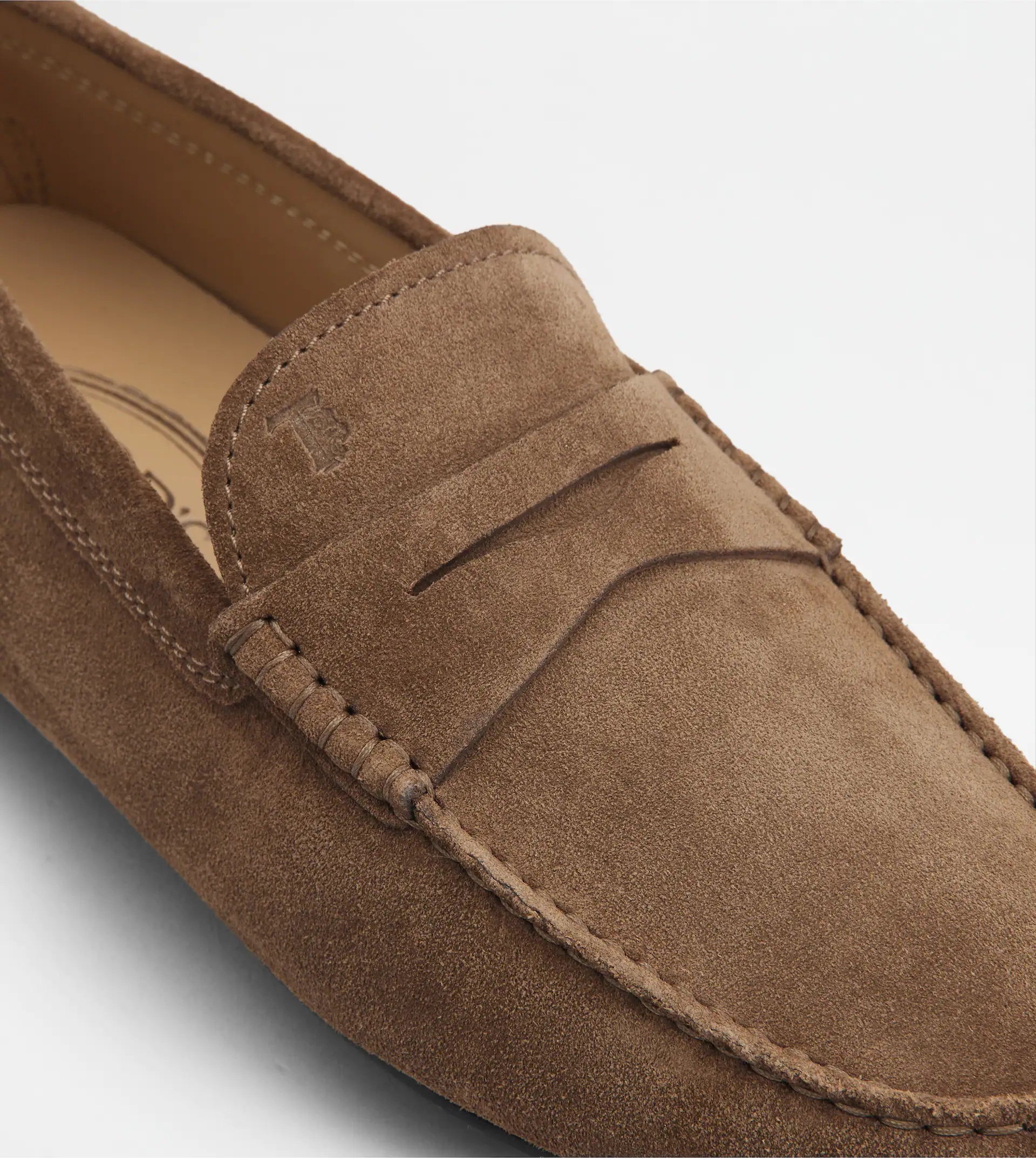 CITY GOMMINO DRIVING SHOES IN SUEDE - BROWN - 5