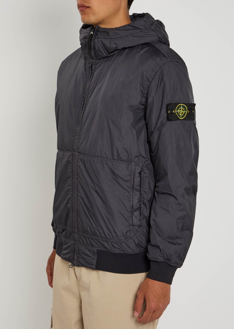 Stone Island Crinkle Reps Hooded Shell Jacket - 2